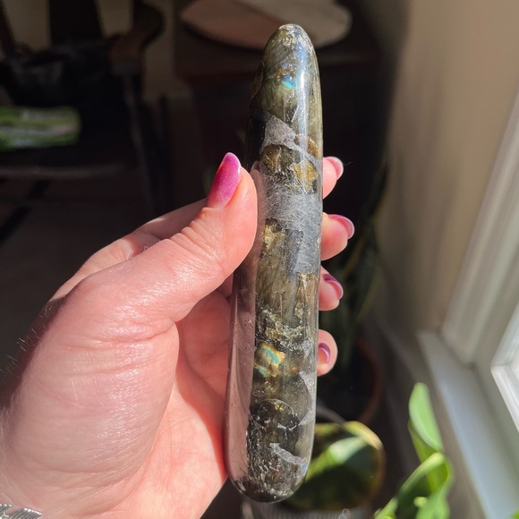 Labradorite massager 6 inch length - Picture 1 of 5